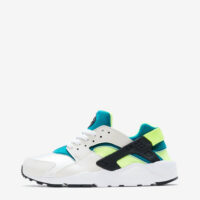 Nike Air Huarache Run White Volt Bright Spruce