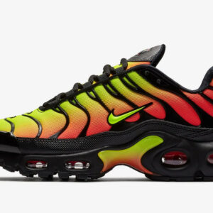 Nike Air Max Plus Black Volt Solar Red