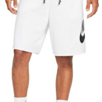 Nike Club Alumni French Terry Fehér Szürke Férfi Rövidnadrág