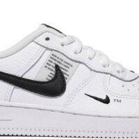 Nike Air Force 1 Low (PS) Utility White Black