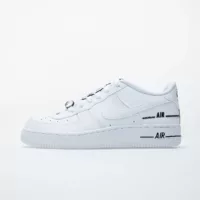 Nike Air Force 1 LV8 3 (GS) White Black Multiple Logos