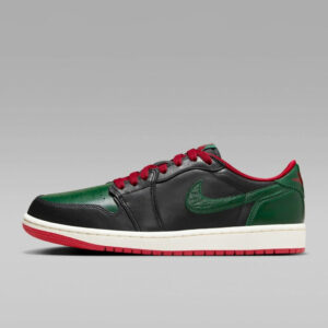 Jordan 1 Retro Low OG Gorge Green Varsity Red