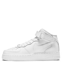 Nike Air Force 1 Mid LE (GS) Triple White