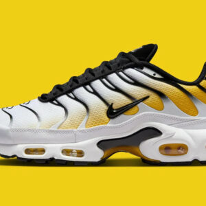 Nike Air Max Plus White Varsity Maize Black