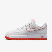 Nike Air Force 1 Low '07 "White Picante Red Outline Swoosh"