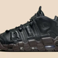 Nike Air More Uptempo Black Velvet Brown