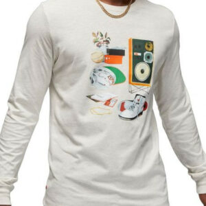 Air Jordan Artist Series By Jacob Rochester Long-Sleeve Férfi Póló