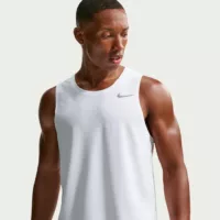 Nike Miler Dri-FIT Tank Running Fehér Férfi Atléta
