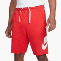 Nike Club Alumni French Terry Piros Férfi Rövidnadrág