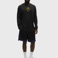Nike Los Angeles Lakers Dri-Fit Black Férfi Rövidnadrág