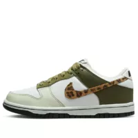 Nike Dunk Low (GS) Olive Leopard