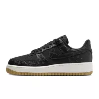 Nike Air Force 1 Low '07 Black Ostrich Gum