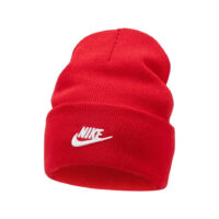 Nike Sportswear Peak Futura Cuffed Dry Beanie Swoosh Piros Télisapka (ONESIZE)