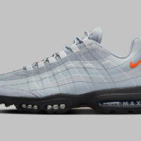 Nike Air Max 95 Ultra Wolf Grey Bright Crimson