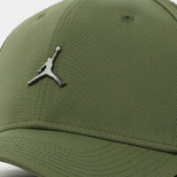 Jordan Rise Club Cap Metal Jumpman Unisex Olive Baseball Sapka