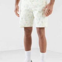 Nike Tour Chino Golf 35 All Over Print Yellow Férfi Rövidnadrág