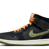 Jordan 1 Mid SE Craft Anthracite Light Olive