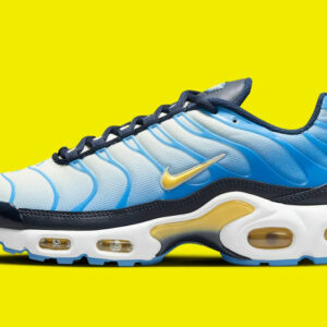 Nike Air Max Plus University Blue Topaz Gold