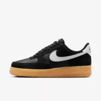 Nike Air Force 1 Low '07 LV8 "Black Suede Gum"