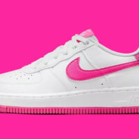 Nike Air Force 1 (GS) White Hot Pink