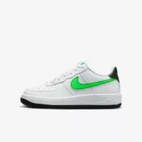 Nike Air Force 1 Low (GS) White Green Strike