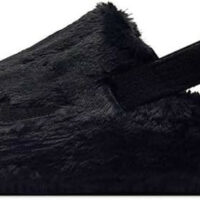 Nike Calm Mule SE "Black Faux Fur"