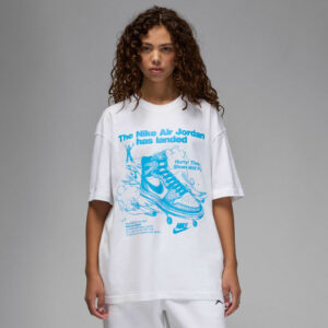 Air Jordan "Jardan Has Landed" Graphic Fekete Unisex Póló (Méret XL-Tall)