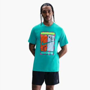 NikeCourt Dri-FIT "Summer Court" Graphic Kék Férfi Póló