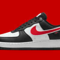 Nike Air Force 1 Low '07 Next Nature "Black White University Red"