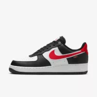 Nike Air Force 1 Low '07 Next Nature "Black White University Red"