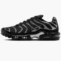 Nike Air Max Plus Premium Black Reflective Silver