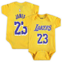 Nike x NBA LeBron James Lakers Yellow Baby Body