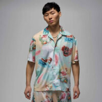 Jordan Essentials "Summer Vibes" Printed Camp Mash Férfi Ing