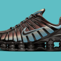 Nike Shox TL Velvet Brown Denim Turquoise