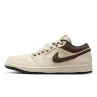 Jordan 1 Low Premium Pale Ivory Baroque Brown