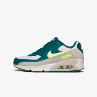 Air Max 90 Leather GS 'Bright Spruce Barely Volt'