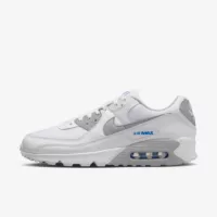 Nike Air Max 90 White Racer Blue Light Smoke Grey