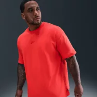 Nike Sportswear Premium Essentials Piros Férfi Póló