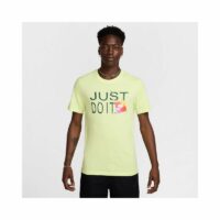 Nike Sportswear "Just Do It" Graphics Sárga Férfi Póló