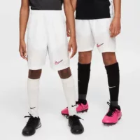 Nike Academy Big Swoosh Dri-Fit Fehér-Pink Gyerek Futball Rövidnadrág