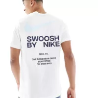 Nike Sportswear Athletic "Swoosh by Nike" Fehér Férfi Póló
