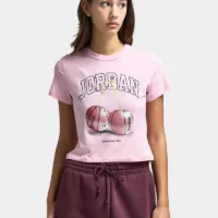 Jordan “Cherry Basketball” Rózsaszín Női Póló