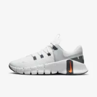 Nike Free Metcon 5 White Bright Mandarin