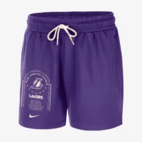Nike x La Lakers Lila  Férfi Club Rövidnadrág