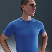 Nike Pro Kék Férfi Póló