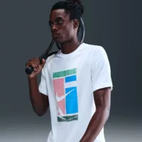Nike Court Dri-Fit Fehér Férfi Tennis Póló