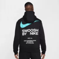 Nike Sportswear Athletic "Swoosh by Nike" Fekete Férfi Pulóver