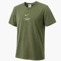 Nike Sportswear Athletic "Swoosh by Nike" Khaki Férfi Póló
